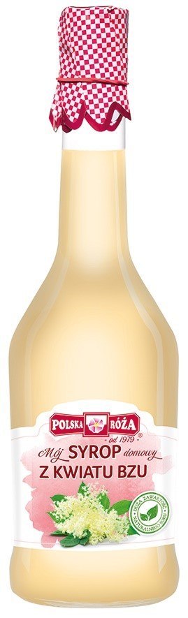 SYROP Z KWIATÓW CZARNEGO BZU 500 ml - POLSKA RÓŻA SYROP Z KWIATÓW CZARNEGO BZU 500 ml - POLSKA RÓŻA