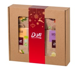 ZESTAW ŚWIĄTECZNY - BAKALIE W CZEKOLADZIE BEZGLUTENOWE BIO 6 RODZAJÓW 300 g - DOTI (PRODUKT SEZONOWY)