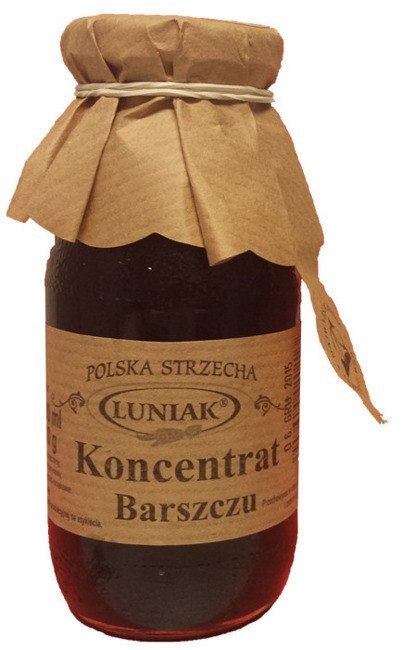 BARSZCZ CZERWONY KONCENTRAT 200 ml - LUNIAK BARSZCZ CZERWONY KONCENTRAT 200 ml - LUNIAK