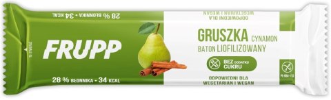 BATON LIOFILIZOWANY GRUSZKA - CYNAMON BEZGLUTENOWY 10 g - CELIKO (FRUPP) BATON LIOFILIZOWANY GRUSZKA - CYNAMON BEZGLUTENOWY 10 g - CELIKO (FRUPP)