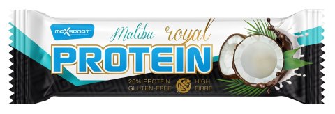 BATON PROTEINOWY Z KOKOSEM W MLECZNEJ CZEKOLADZIE BEZGLUTENOWY 60 g - MAXSPORT BATON PROTEINOWY Z KOKOSEM W MLECZNEJ CZEKOLADZIE BEZGLUTENOWY 60 g - MAXSPORT