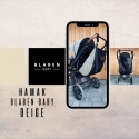 Blaben Baby Hamak do wózka dziecięcego Beige