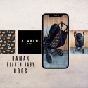 Blaben Baby Hamak do wózka dziecięcego Dogs