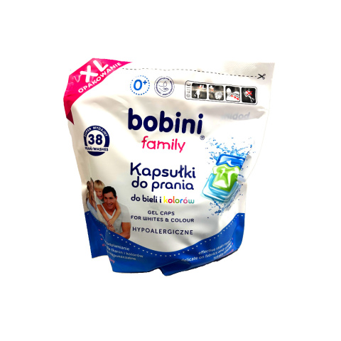Bobini Falily Kapsułki Do Prania 38szt