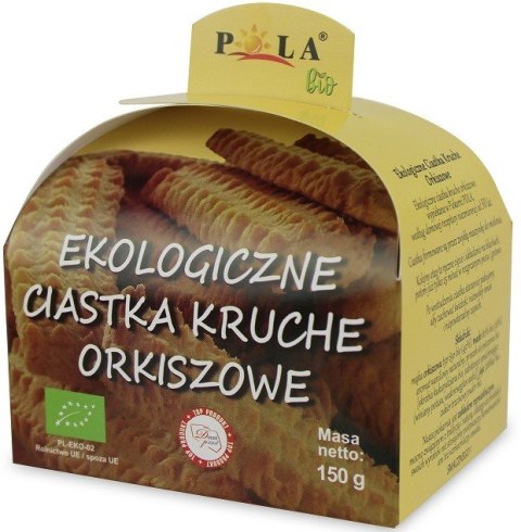 CIASTKA KRUCHE ORKISZOWE BIO 150 g - POLA CIASTKA KRUCHE ORKISZOWE BIO 150 g - POLA