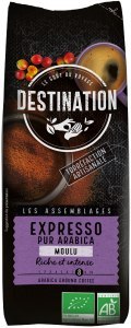 KAWA MIELONA ARABICA 100 % EXPRESSO BIO 250 g - DESTINATION KAWA MIELONA ARABICA 100 % EXPRESSO BIO 250 g - DESTINATION