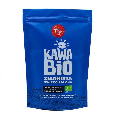 KAWA ZIARNISTA BEZKOFEINOWA ARABICA 100 % BIO 250 g - QUBA CAFFE KAWA ZIARNISTA BEZKOFEINOWA ARABICA 100 % BIO 250 g - QUBA CAFFE