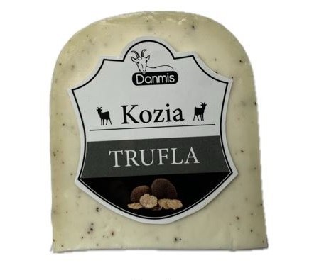 KOZI SER DOJRZEWAJĄCY Z TRUFLAMI 200 g - DANMIS KOZI SER DOJRZEWAJĄCY Z TRUFLAMI 200 g - DANMIS