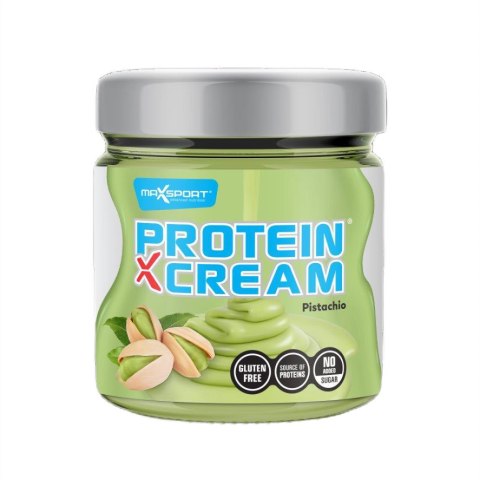 KREM PROTEINOWY PISTACJOWY BEZ DODATKU CUKRÓW BEZGLUTENOWY 200 g - MAXSPORT KREM PROTEINOWY PISTACJOWY BEZ DODATKU CUKRÓW BEZGLUTENOWY 200 g - MAXSPORT