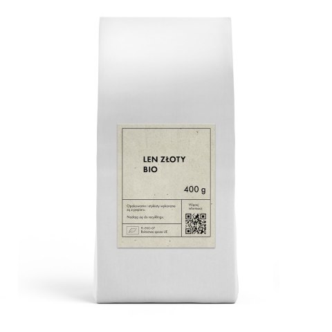 LEN ZŁOTY BIO 400 g - THE PLANET LEN ZŁOTY BIO 400 g - THE PLANET