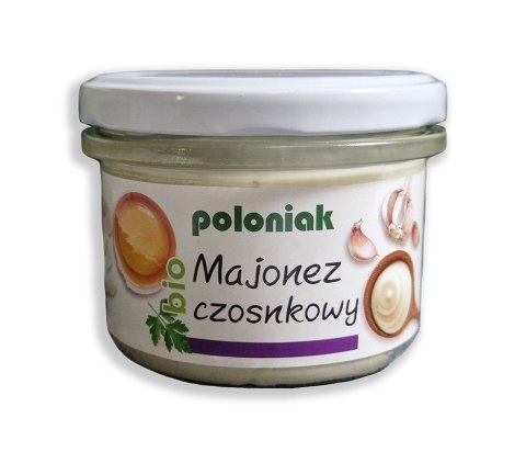 MAJONEZ CZOSNKOWY BIO 200 ml - POLONIAK MAJONEZ CZOSNKOWY BIO 200 ml - POLONIAK