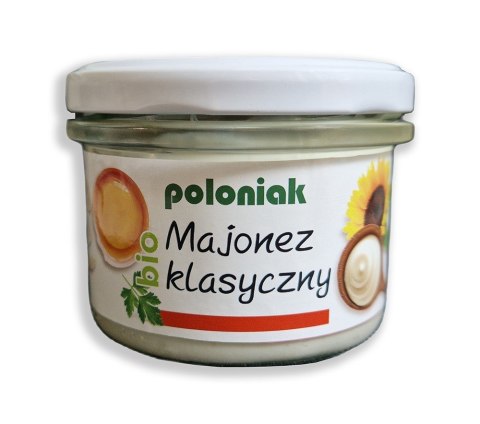 MAJONEZ KLASYCZNY BIO 200 ml - POLONIAK MAJONEZ KLASYCZNY BIO 200 ml - POLONIAK