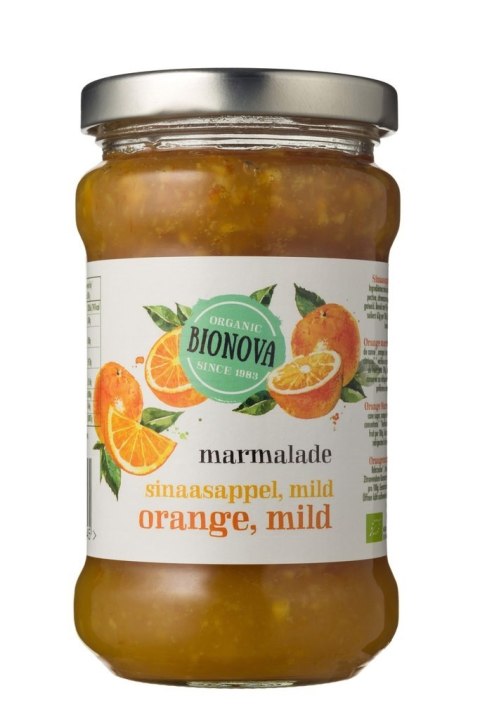 MARMOLADA Z POMARAŃCZY BIO 340 g - BIONOVA MARMOLADA Z POMARAŃCZY BIO 340 g - BIONOVA