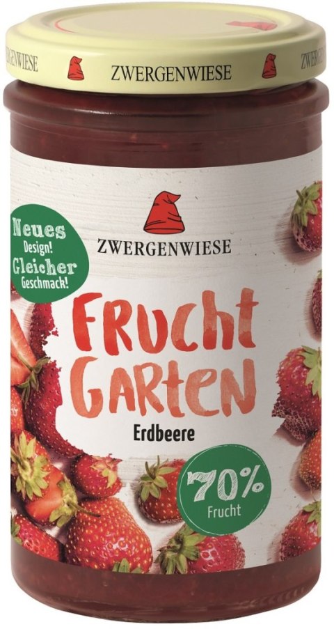 MUS TRUSKAWKOWY (70 % OWOCÓW) BEZGLUTENOWY BIO 225 g - ZWERGENWIESE MUS TRUSKAWKOWY (70 % OWOCÓW) BEZGLUTENOWY BIO 225 g - ZWERGENWIESE