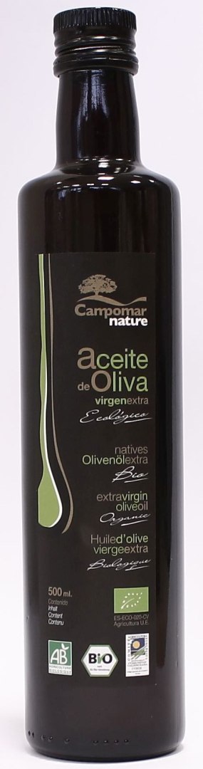 OLIWA Z OLIWEK EXTRA VIRGIN BIO 500 ml - CAMPOMAR NATURE OLIWA Z OLIWEK EXTRA VIRGIN BIO 500 ml - CAMPOMAR NATURE