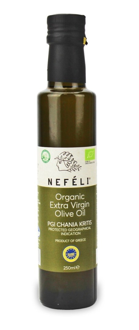 OLIWA Z OLIWEK EXTRA VIRGIN KRETA P.G.I. BIO 250 ml - NEFELI OLIWA Z OLIWEK EXTRA VIRGIN KRETA P.G.I. BIO 250 ml - NEFELI