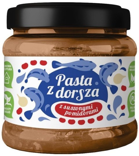 PASTA Z DORSZA Z SUSZONYMI POMIDORAMI 140 g - KUTER FISH PASTA Z DORSZA Z SUSZONYMI POMIDORAMI 140 g - KUTER FISH