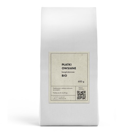 PŁATKI OWSIANE BEZGLUTENOWE BIO 600 g - THE PLANET PŁATKI OWSIANE BEZGLUTENOWE BIO 600 g - THE PLANET
