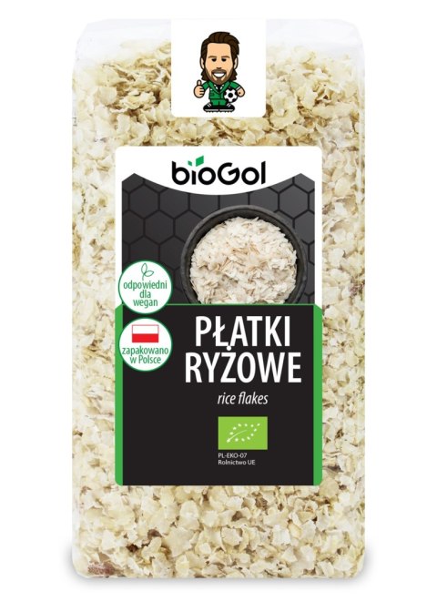 PŁATKI RYŻOWE BIO 300 g - BIOGOL PŁATKI RYŻOWE BIO 300 g - BIOGOL