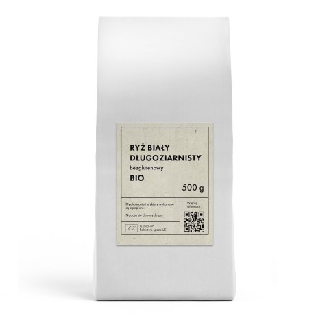 RYŻ BIAŁY DŁUGOZIARNISTY BEZGLUTENOWY BIO 500 g - THE PLANET RYŻ BIAŁY DŁUGOZIARNISTY BEZGLUTENOWY BIO 500 g - THE PLANET