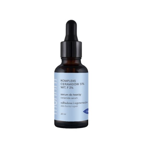 SERUM DO TWARZY Z KOMPLEKSEM CERAMIDÓW 5 % I WITAMINĄ F 3 % 30 ml - MOHANI SERUM DO TWARZY Z KOMPLEKSEM CERAMIDÓW 5 % I WITAMINĄ F 3 % 30 ml - MOHANI