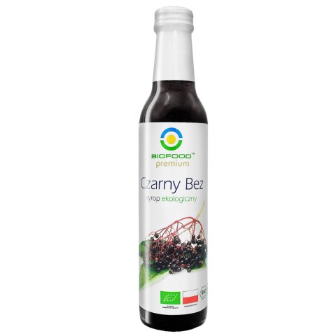 SYROP Z CZARNEGO BZU BIO 250 ml - BIO FOOD SYROP Z CZARNEGO BZU BIO 250 ml - BIO FOOD