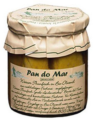 TUŃCZYK BIAŁY W BIO OLIWIE Z OLIWEK EXTRA VIRGIN 220 g (154 g) (SŁOIK) - PAN DO MAR TUŃCZYK BIAŁY W BIO OLIWIE Z OLIWEK EXTRA VIRGIN 220 g (154 g) (SŁOIK) - PAN DO MAR