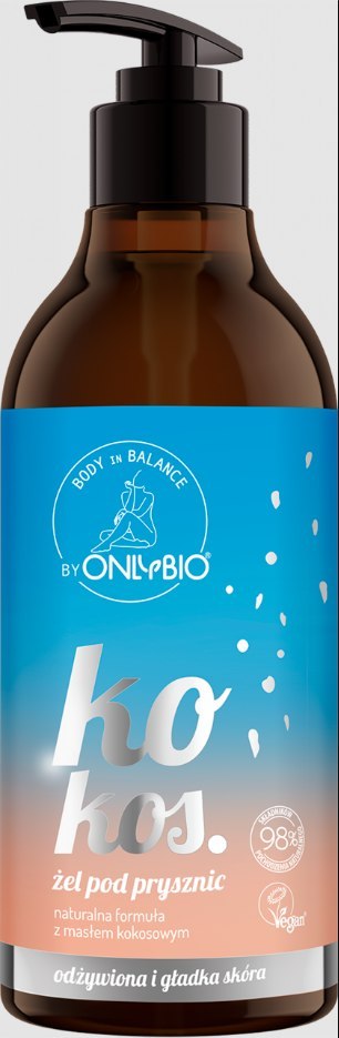 ŻEL POD PRYSZNIC KOKOS 400 ml - ONLYBIO BODY IN BALANCE ŻEL POD PRYSZNIC KOKOS 400 ml - ONLYBIO BODY IN BALANCE