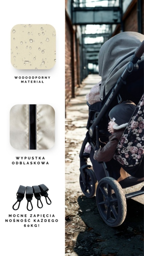 Blaben Baby Hamak do wózka dziecięcego Lastryko