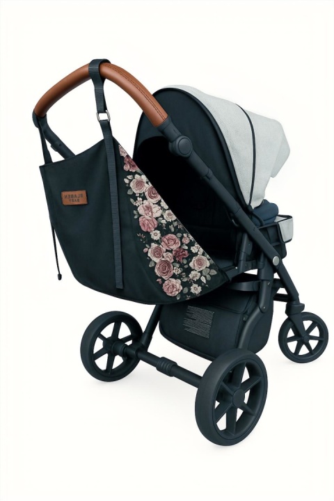 Hamak do wózka dziecięcego z pasami bezpieczeństwa Bloom