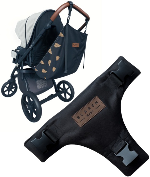 Hamak do wózka dziecięcego z pasami bezpieczeństwa Wings