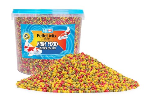 Granulki mix Happet trójkolorowe 10l Granulki mix Happet trójkolorowe 10l