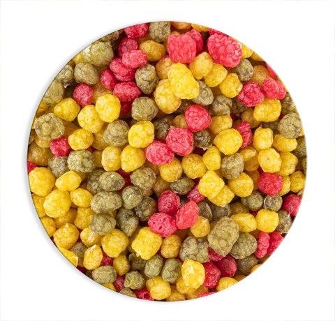 Granulki mix Happet trójkolorowe 10l Granulki mix Happet trójkolorowe 10l