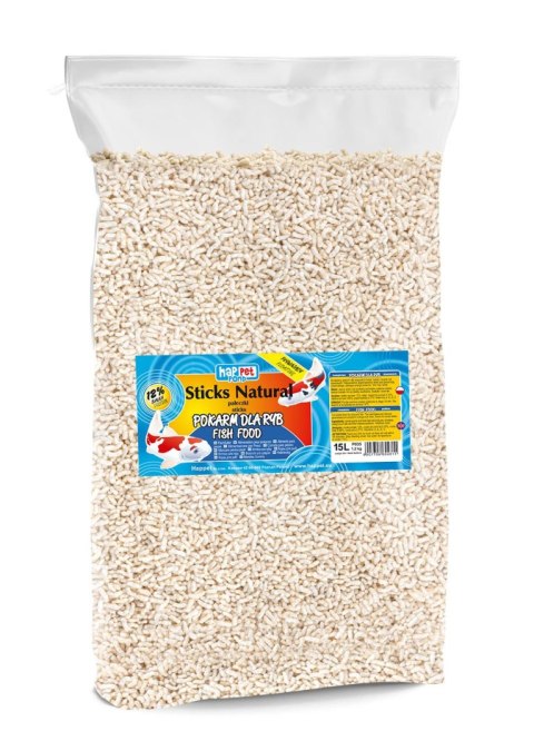 Pałeczki kolor naturalny Happet worek 15l Pałeczki kolor naturalny Happet worek 15l