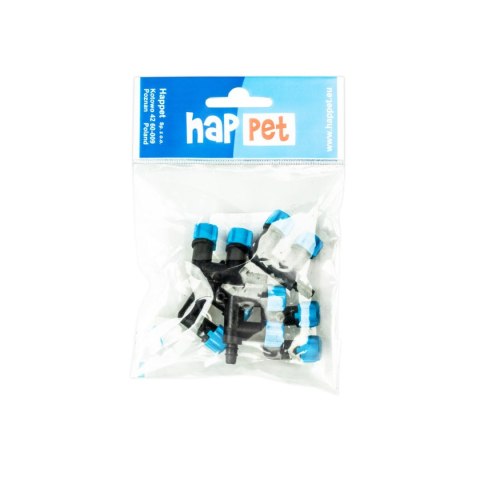 Rozdzielacz z zaworkami 2 wyjścia Happet 5 szt. Rozdzielacz z zaworkami 2 wyjścia Happet 5 szt.